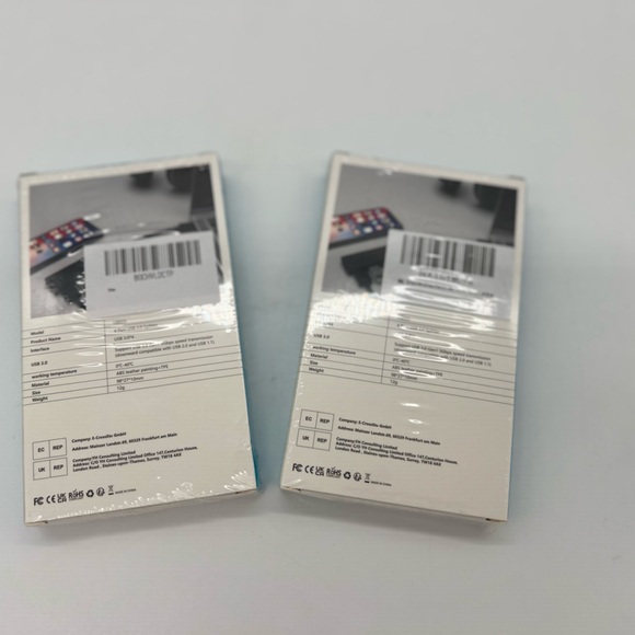 4 Port USB 3.0 Hub Cable Power Adapter Splitter Multiple Extender 2 Pack - Picture 2 of 2